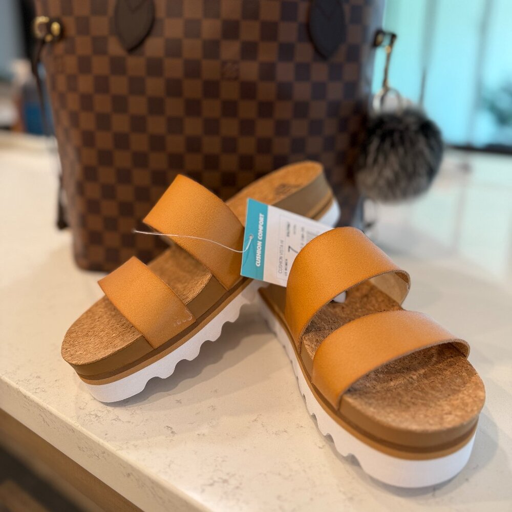 REEF Women's, Cushion Vista Higher Slide Size 7